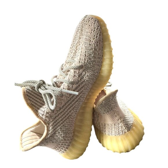 Yeezy Adidas Boost 350 v2 Cloth Trainers Pink Size 6.5 - Picture 2 of 9